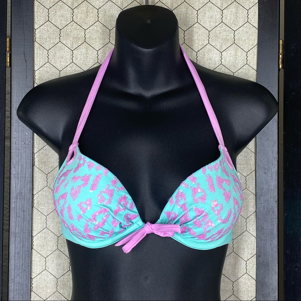 Victoria’s Secret Embellished Bikini Top